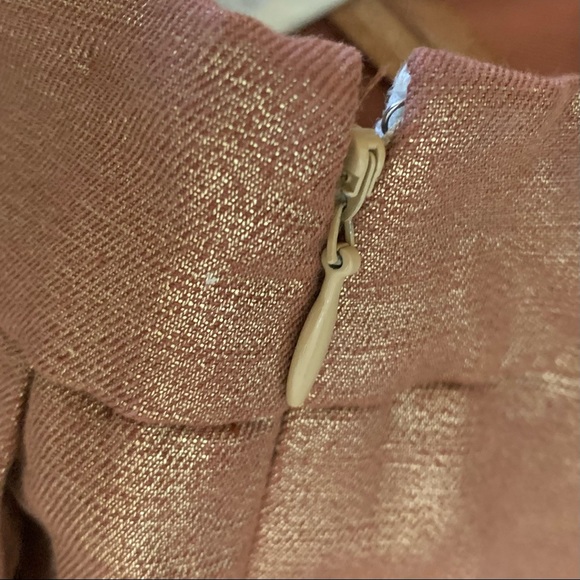 HP 9/22 ๐๐๐ EUC J.Crew metallic copper shorts/skort - Picture 5 of 7